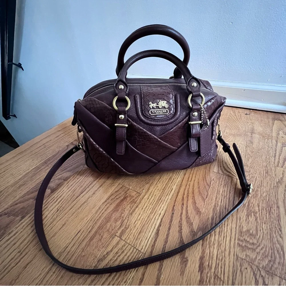 Coach Brown Handbag - Picture 1 of 7